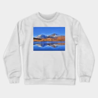 Black Mount , the Highlands , Scotland Crewneck Sweatshirt